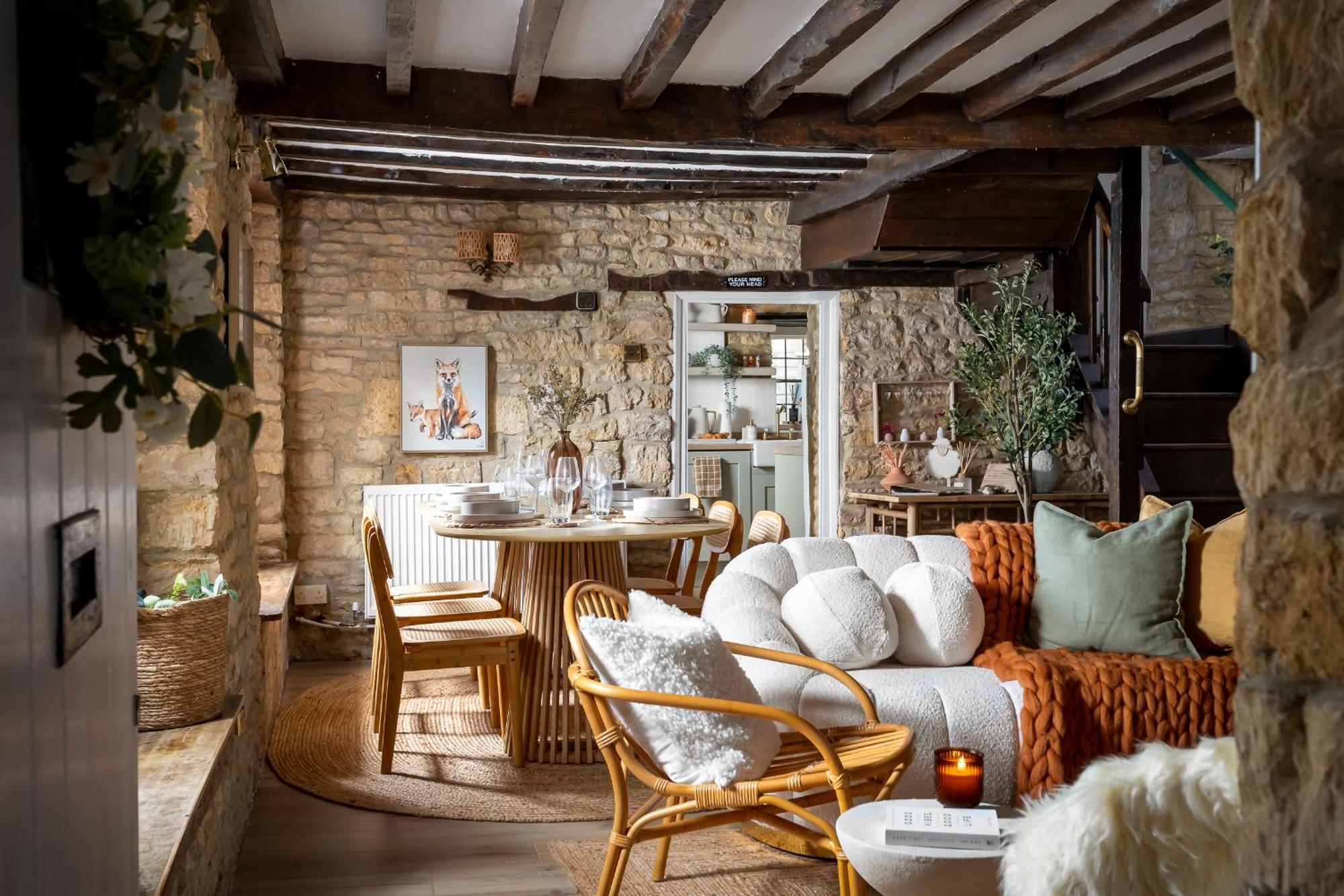 Bourton Scandi Chic Authentic Cottage Bourton-on-the-Water Exterior foto
