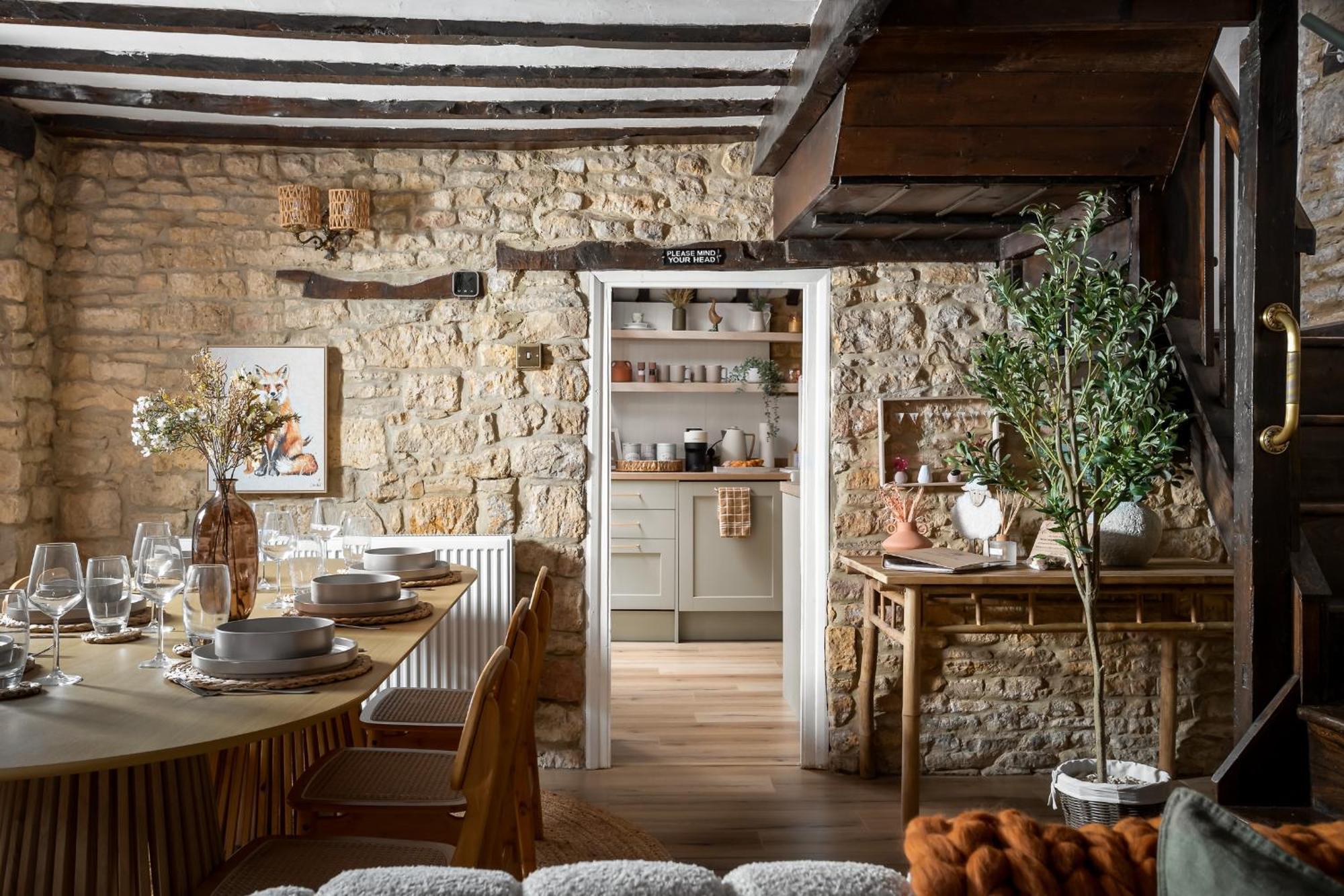 Bourton Scandi Chic Authentic Cottage Bourton-on-the-Water Exterior foto
