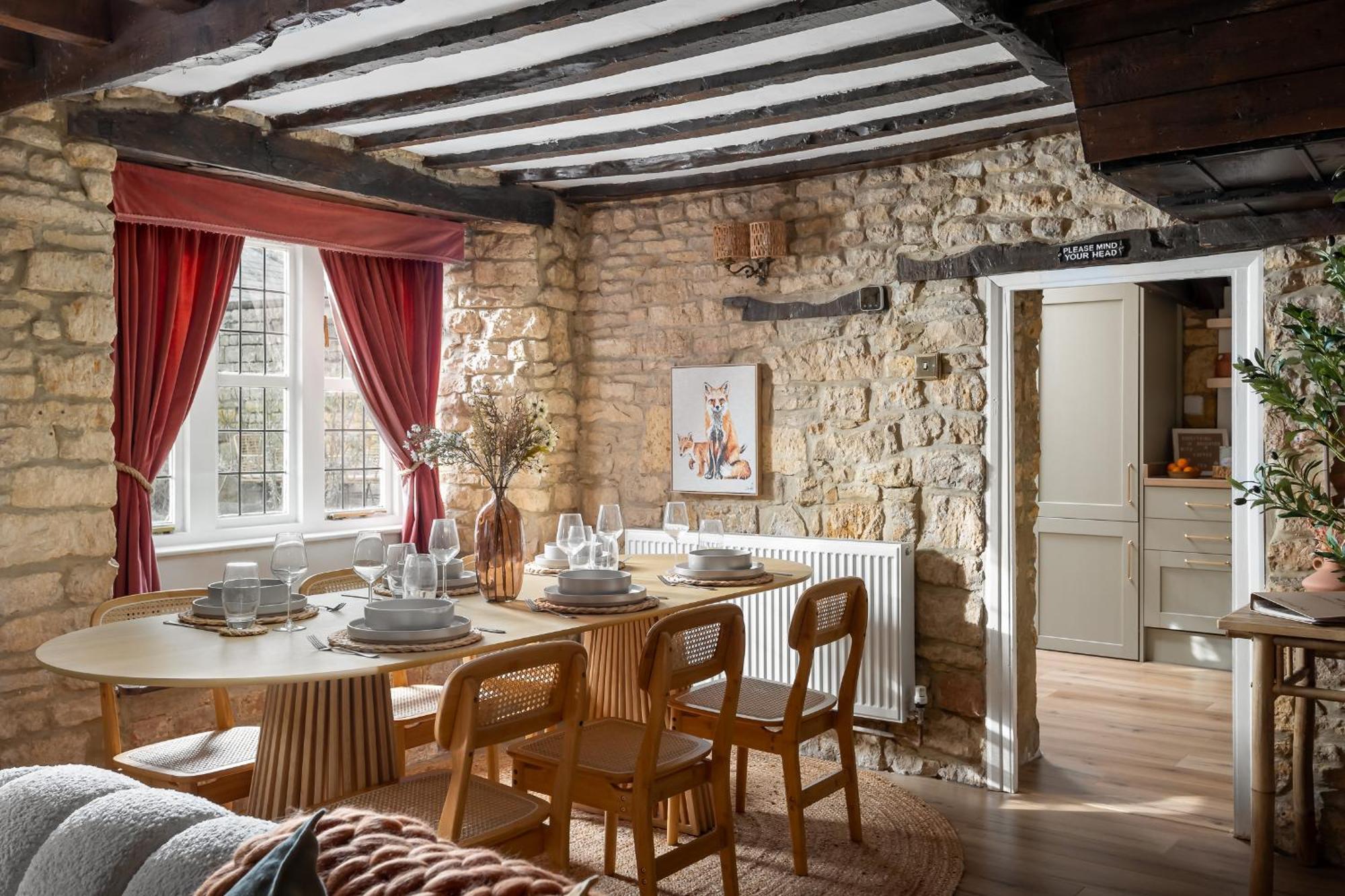 Bourton Scandi Chic Authentic Cottage Bourton-on-the-Water Exterior foto